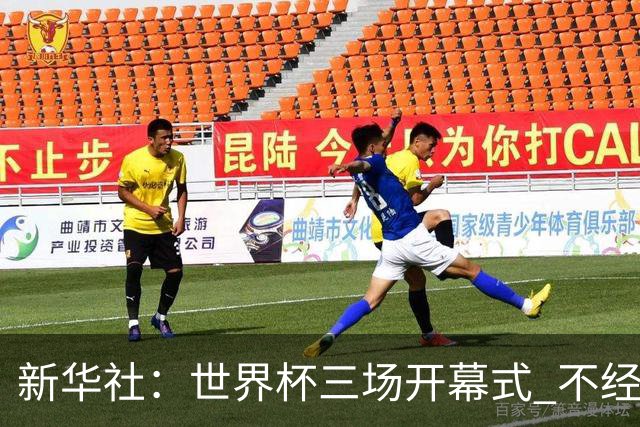 新华社：世界杯三场开幕式 不经意间启示